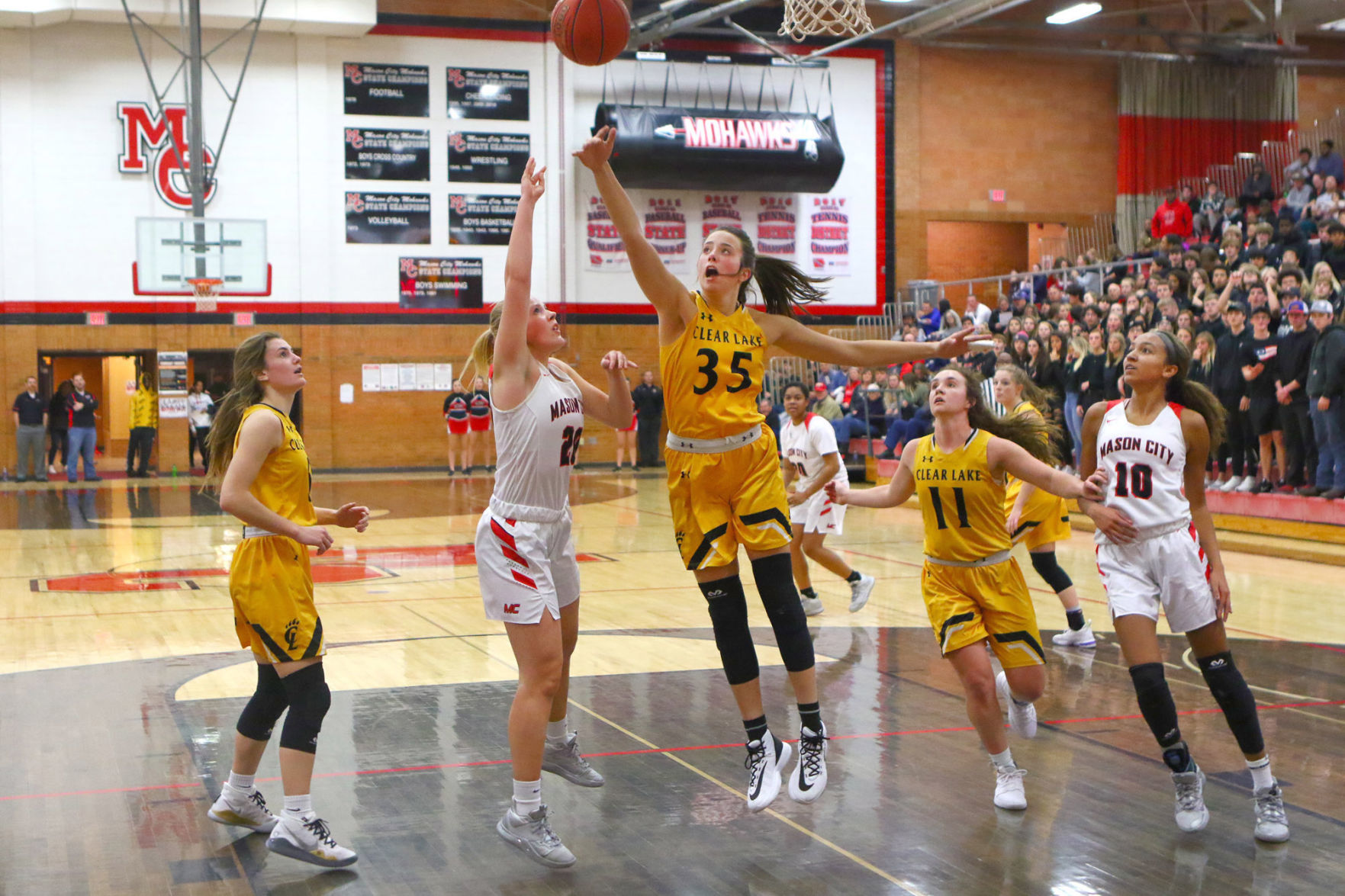 Clear Lake vs. Mason City girls basketball-1